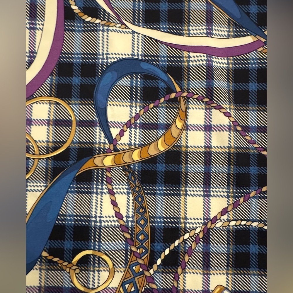 EUC! J. McLaughlin Girls’ RARE Equestrian Motif Dress, sz 5 - Picture 5 of 10